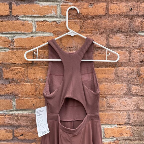 [SOLD on Depop] Athleta Mauve Midi Athleisure Moisture-Wicking Dress - Picture 8 of 14